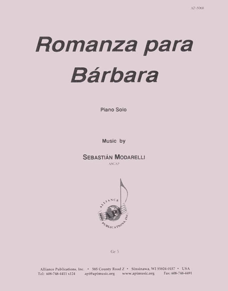 Romanza Para Bárbara